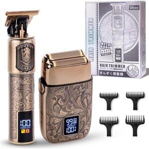 Foil Shavers Electric Razor for Men, Beard Trimmer Grooming Shaving Kit
